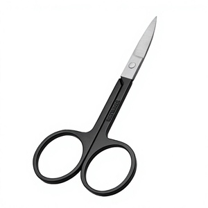Stainless Steel <b>Nail</b> Clippers Right-<b>Handed</b> Scissors Curved Blade Sharp Tip Bevel Shape 12.5mm Wide Jaw Opening Durable Finger - Product Image 3