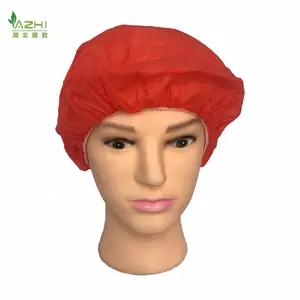Factory Price Hospital Surgical Round Caps Biodegradable Disposable Bouffant Cap