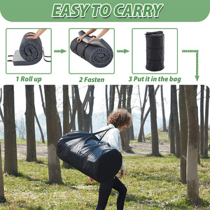 Cuộn lên xe Nệm Pad du lịch Mat ngủ cắm trại mật độ cao bọt Nệm Pad - Product Image 5