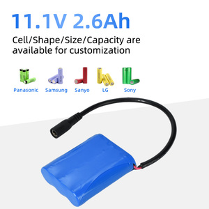 ก้อน<span class=keywords><strong>แบ</strong></span><span class=keywords><strong>ต</strong></span><span class=keywords><strong>เต</strong></span>อรี่ Li-ion <span class=keywords><strong>แบ</strong></span>บชาร์จไฟได้11.1V 12V 2.6Ah 18650 3S1P <span class=keywords><strong>แบ</strong></span><span class=keywords><strong>ต</strong></span><span class=keywords><strong>เต</strong></span>อรี่ลิเธียมสำหรับไฟ LED - Product Image 3