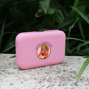 Plastic Tobacco <strong>Box</strong> <strong>Herb</strong> Storage Stash <strong>Box</strong> with Rolling Paper Holder Custom Logo Graphics Design Free Mockup Multiple Colors - Product Image 4