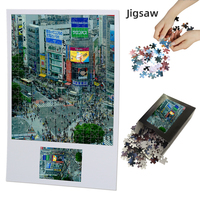 Puzzles magnétiques personnalisés Mi Yu ZL-12 avec cadre en papier format A5, impression par transfert thermique par sublimation 4 couleurs