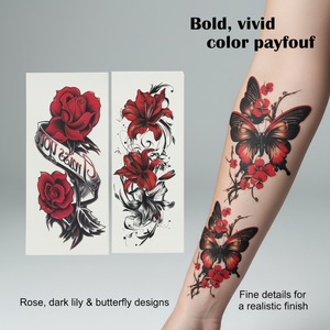 OEM y ODM: Tatuajes temporales de transferencia de agua de larga duración y alta calidad para hombres, mujeres y niños – venta al por mayor y hechos a medida - Product Image 5