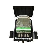 Caja Terminal de Cable de Fibra Óptica Preterminada 72Core CTO FTTH FTTX, Caja de Distribución de Fibra PC ABS PTO