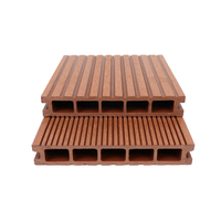 Offre Spéciale WPC Decking Chine ignifuge extérieur composite bois plastique co-extrusion surface lisse moderne pour sol de jardin