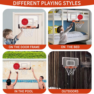 Canestro da <span class=keywords><strong>Basket</strong></span> Portatile in Acciaio per Esterni con Tabellone Regolabile in Vetro Temperato - Product Image 5