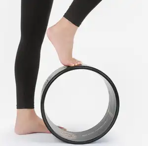 Custom print label eco friendly gym fitness yoga wheel set roller