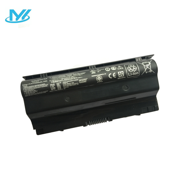 A42-G75 Lithium Ion Laptop Battery 14.4V 5200mAh for ASUS G75 G75V G75VM G75VX Lithium Ion Batteries A42-G750 0B110-00200000