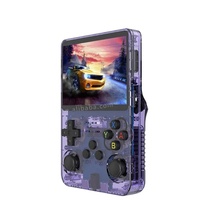 R36S 64GB 3.5 pouces écran Console de poche rétro Mini lecteur de jeu portable Linux double système 10000 + jeux Console de jeu de poche