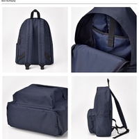 Sac à dos de style japonais unisexe avec rangement pour ordinateur portable A4 sac à main à fermeture éclair étanche pour sac d'école pour étudiants