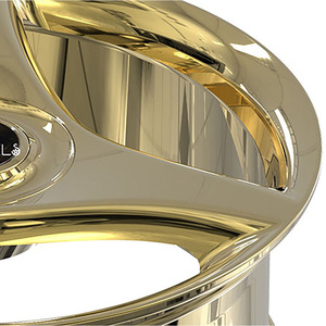 कस्टम मोनोबालोक गोल्ड क्रोमैड व्हील्स 22 इंच जाली कार रिम्स के साथ 22 इंच जाली एल्यूमीनियम मिश्र धातु कार व्हील - Product Image 5