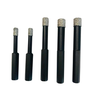 Vente directe d'usine, foret diamanté à tige hexagonale 6/8/10/12/14 mm pour carrelage en porcelaine