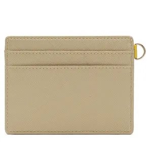 Importation de produits hors taxes GRS PU mince portefeuille porte-cartes en cuir LOGO personnalisé minimaliste dames RFID porte-cartes