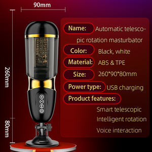 Vibrations automatiques, piston rotatif, succion, gobelet de masturbation masculin, vagin artificiel, vraie chatte, jouets sexuels pour hommes - Product Image 5