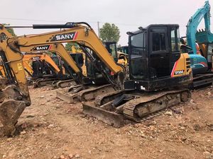 Chenille diesel hydraulique SANY SY55C d'occasion de marque chinoise d'origine de haute qualité avec une excellente condition de fonctionnement Meilleur prix - Product Image 2