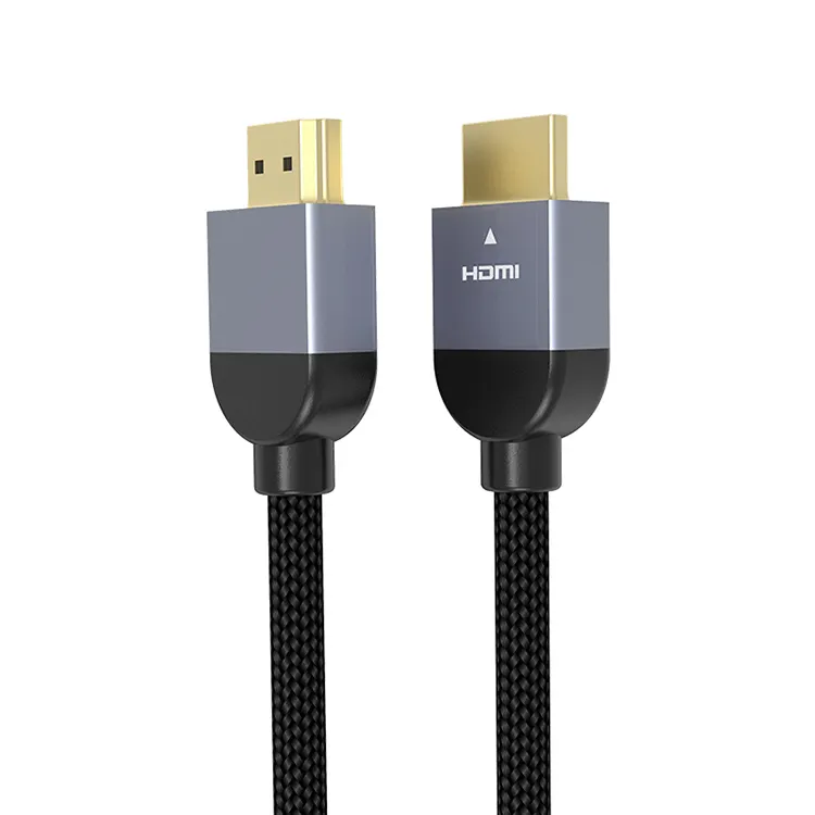 Customized 40GBps 60Hz 4K 8K High Speed 2.0 2.1Version HDMI Cables For HDTV Laptop