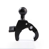 SLKE Collier de serrage rapide industriel à rotule de 1 pouce pour ordinateur, fixation de moto, pince robuste à dégagement rapide