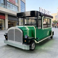 Camion de restauration mobile en acier inoxydable, cuisine complète, pour fast-food, barbecue, pizza, glaces, snacks, chips et hot-dogs