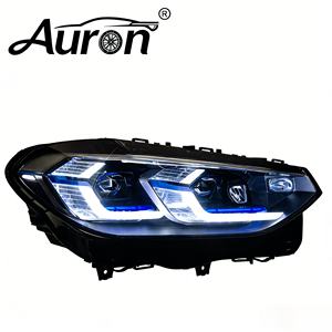 AURON para X3 G01 G08 XDrive25i/XDrive30i 2018-2021 Faros Delanteros LED 6000K 12V 36W 6000 Lúmenes Actualización a 2022 Nuevo - Product Image 1