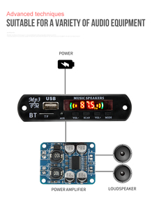 VIRE 音乐播放器解码器主板 108BT Mp3 板 Mp3 播放器模块 - Product Image 2