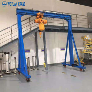 500 किलोग्राम 1 टन 2टन 3 टन 5 टन गोदाम अनुप्रयोग जीतरी क्रेन पोर्टेबल 3 टन छोटे गैन्ट्री क्रेन बिक्री के लिए - Product Image 6