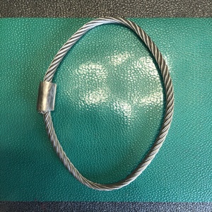 WS20エンドレスロッキングタイプ耐久性＆耐腐食性ワイヤーロープスリング |   オーバーヘッドリフティングおよびヘビーデューティーリギング用連続ループ - Product Image 1