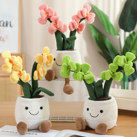 Poupée en peluche personnalisée Pot de fleur plante série maison Simulation PP coton remplissage Super doux jouets en peluche