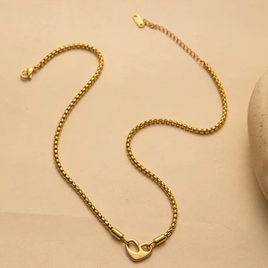 WZSN150批发意义情人节礼物项链女妈妈情人心信316L不锈钢 - Product Image 3