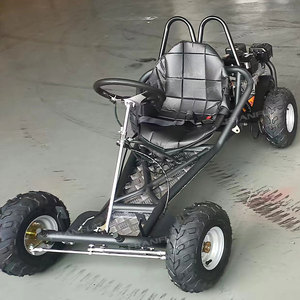 Divertimento per Tutte le Età: Go-Kart 196CC di Qualità con Trasmissione a Frizione Bagnata, Acceleratore a Pedale, Freno a Pedale, Go-Kart Chiuso per Giardino e Prato - Product Image 2