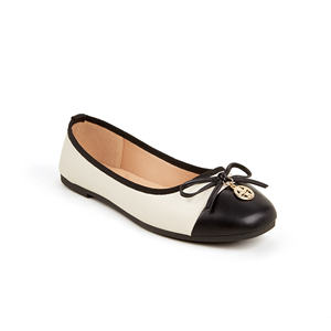 <span class=keywords><strong>Comprar</strong></span> <span class=keywords><strong>Ballet</strong></span> Flats Fabricantes personalizados Guangdong Antideslizante Ligero Slip-On Square Toe PU Plaid Verano Primavera Otoño Zapatos - Product Image 6