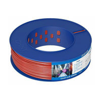 Cable de Cobre Sólido BV de Varios Tamaños, Conductor Único, Aislamiento de PVC con Código de Color, para Proyectos de Construcción Residenciales y Comerciales