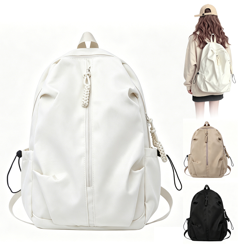 Nylon Student Daypack Lightweight Casual Sports Backpack