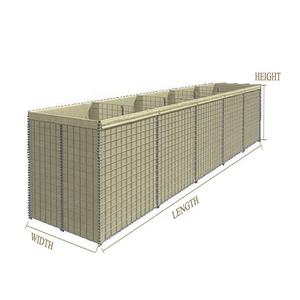 <span class=keywords><strong>Bastione</strong></span> e barriera in acciaio zincato per il controllo delle inondazioni a trama semplice - Product Image 1