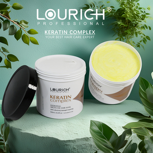 <span class=keywords><strong>Maschera</strong></span> riparatrice alla cheratina LOURICH, trattamento idratante profondo per <span class=keywords><strong>capelli</strong></span> <span class=keywords><strong>decolorati</strong></span> e danneggiati, per saloni, OEM, etichetta privata, vendita all'ingrosso - Product Image 4