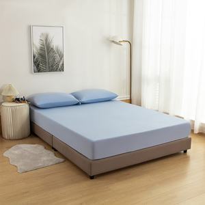 Couvre-lit de mise à la terre 183*213cm, 95% Coton Biologique, 5% Fibre d'Argent Pur, Uni, 400TC, Toutes Saisons, Doux, pour la Maison et les Hôtels - Product Image 3