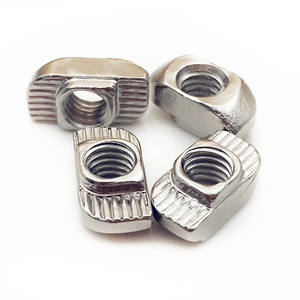 Fourniture de tête de marteau M4 M5 M6 M8 écrous en T fente pour <span class=keywords><strong>profil</strong></span> de fente en aluminium 2020 3030 4040 4545 - Product Image 1