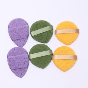 Éponge nettoyante visage personnalisée en gros, tampon démaquillant, outil de lavage facial portable, éponge de nettoyage en profondeur pour masque de boue - Product Image 3