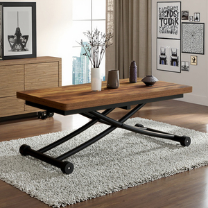 Chất lượng cao gấp bàn ăn hộ gia đình nhỏ đa chức năng đơn giản nhỏ Bắc Âu hiện đại có thể mở rộng và tiết kiệm không gian bảng - Product Image 3