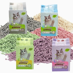 Arena para Gatos de Tofu Natural de Primera Calidad, Arena para Mascotas - Product Image 1
