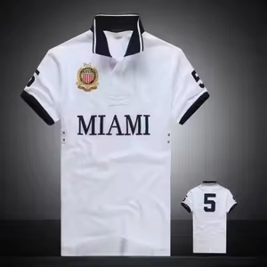 Polo pour hommes 100 % coton de haute qualité, avec logo brodé personnalisé, style décontracté, Ralphes, T-shirts, Marque City Polos Laurenes Tops - Product Image 5