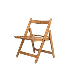 Portable Folding Bamboo Chair For Camping And Leisure Facilities For Outdoor Use