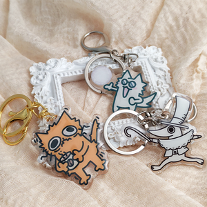 Top Excellent Manufacturer's Custom Exquisite Acrylic Keychains Wholesale Plastic Key Chains