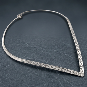 Awesome Handmade Traditional Plain <b>Silver</b> Chokar Fashionable Necklaces <b>Chokers</b> - Product Image 2