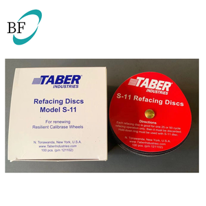 Papel de Lija Importado TABER S-11 para Pre-Lijado, Disco de Lijado CS-10CS17, Papel de Lija S-11 para Pre-Lijado, Prueba de Resistencia a la Abrasión - Product Image 1