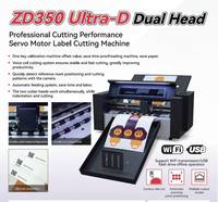 3BOST ZD350 Ultra-D Máquina de Corte con Alimentación Automática, Servomotor, Cortadora de Láminas de Doble Cabezal, Plotter, CCD Delta Digital