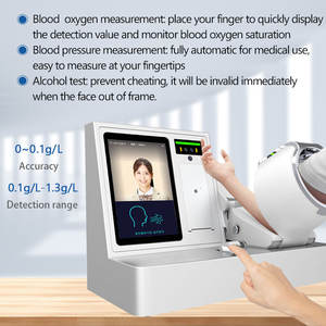 Tension artérielle, oxygène sanguin, reconnaissance faciale, <span class=keywords><strong>d</strong></span>étection <span class=keywords><strong>d</strong></span>'alcool, surveillance de la santé, tests, contrôle des présences avant le travail et enregistrement de présence - Product Image 3