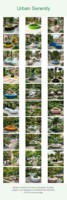Chaise-pot de fleurs intégrée en fibre de verre Y032, finition brillante, en PRV, forme galet, pour espaces de loisirs en centre commercial (OEM/ODM)