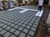 Prix d'usine, piste de danse LED sensible, éclairage LED pour piste de danse