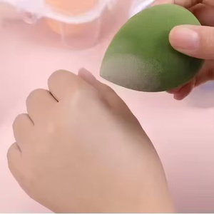 Spugna per Trucco a Goccia d'Acqua Super Morbida, 100 Pezzi, Etichetta Privata, Portatile, per Fondotinta Quotidiano - Product Image 3