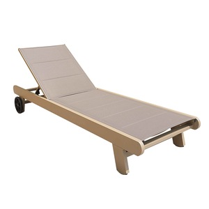 Tumbonas de Jardín al por Mayor, Silla de Playa, <span class=keywords><strong>Tumbona</strong></span> para Hotel, Piscina, Silla de Playa de Metal Impermeable - Product Image 5